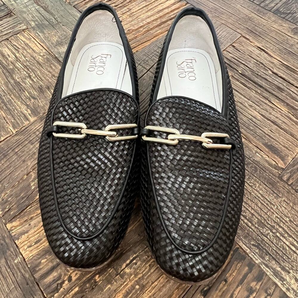 NWOT Women's Franco Sarto Berola Printed Loafer In Black - Sz 8.5 - Picture 6 of 10